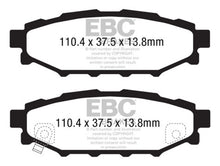 Load image into Gallery viewer, EBC 08-10 Subaru Impreza 2.5 Bluestuff Rear Brake Pads