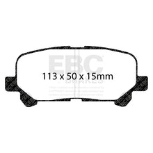 Load image into Gallery viewer, EBC 07-13 Acura MDX 3.7 Greenstuff Rear Brake Pads (For 12.6in. Rotors)