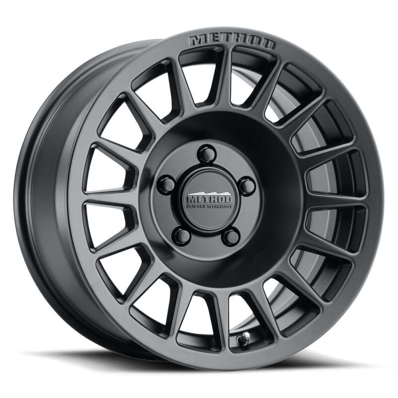 Method MR707 Bead Grip 18x9 +0mm Offset 6x5.5 BP 106.25mm CB 5in BS Matte Black Wheel