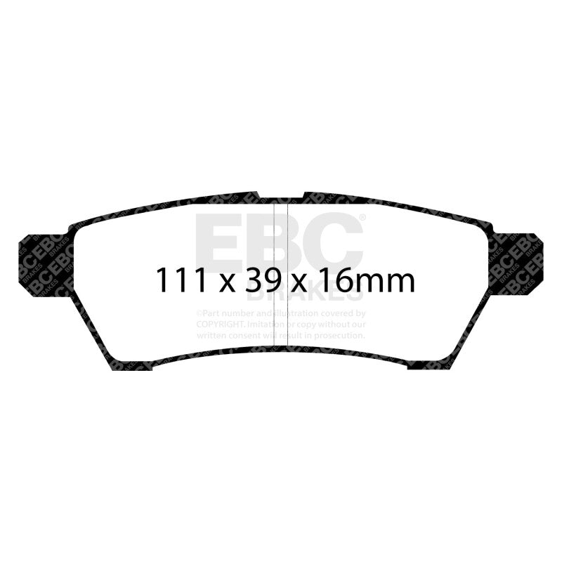EBC 05+ Nissan Frontier 2.5 2WD Ultimax2 Rear Brake Pads