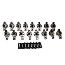 Load image into Gallery viewer, TSP Steel Adjustable LS7 1.82 Roller Rocker Package w/ TSP Trunnion Kit