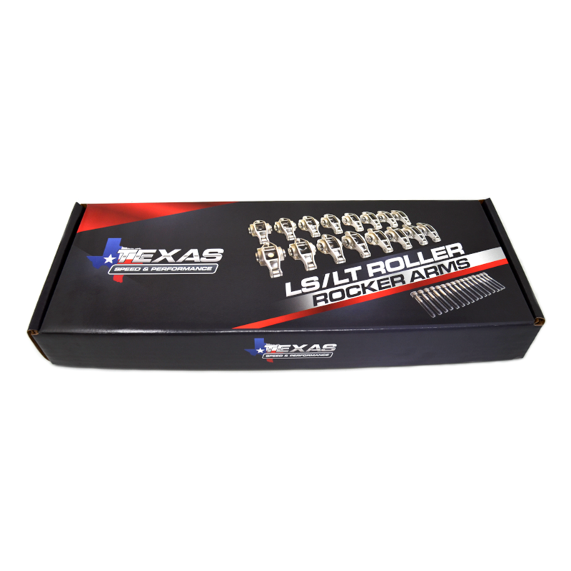 TSP Steel Adjustable LS7 1.82 Roller Rocker Package w/ TSP Trunnion Kit