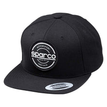 Load image into Gallery viewer, Sparco Cap S-Patch Snapback Black