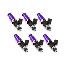 Load image into Gallery viewer, Injector Dynamics 1750-XDS - 60mm Length - 14mm Purple Top - 14mm Lower O-Ring (Set of 6)