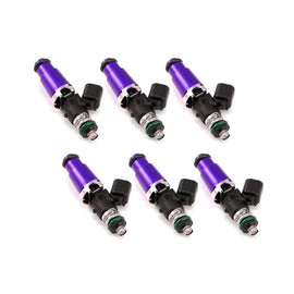 Injector Dynamics 1750-XDS - 60mm Length - 14mm Purple Top - 14mm Lower O-Ring (Set of 6)
