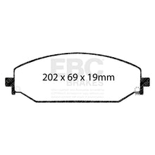 Load image into Gallery viewer, EBC 2019+ Ram Trucks 1500 (DT) Greenstuff Front Brake Pads