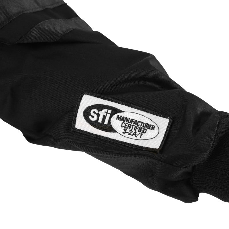 RaceQuip Black SFI-1 1-L Jacket - Large