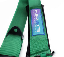 Load image into Gallery viewer, NRG 5PT 3in. Seat Belt Harness / Cam Lock - Green
