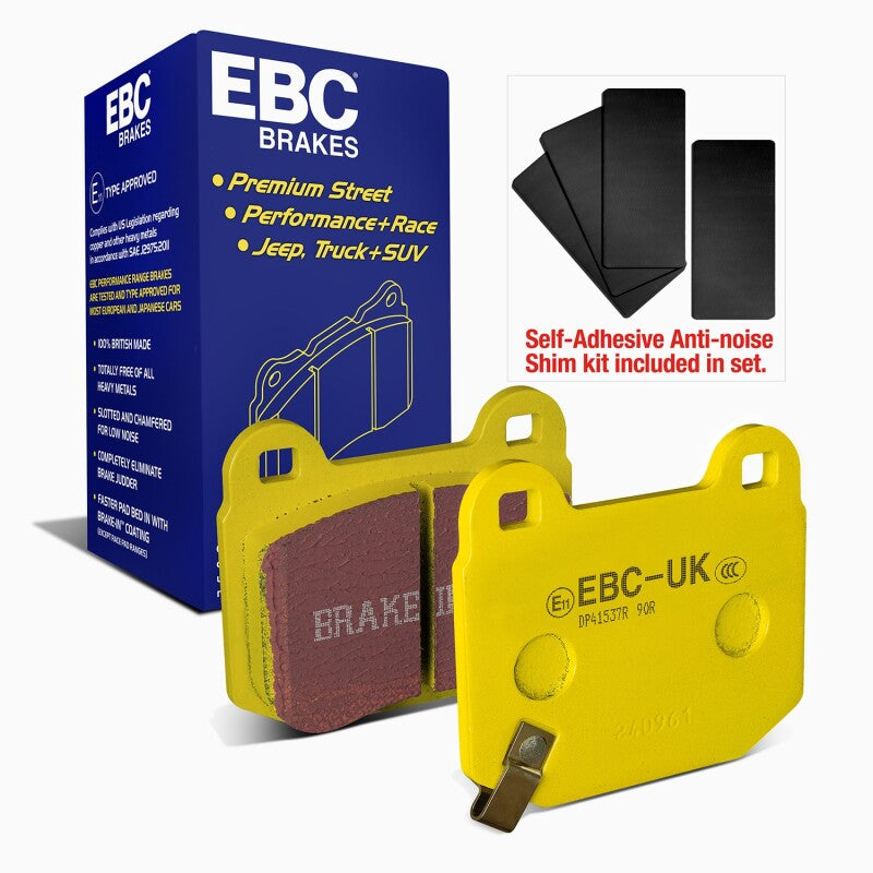EBC 03-04 Infiniti G35 3.5 (Manual) (Brembo) Yellowstuff Rear Brake Pads