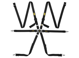 OMP 2in. Versa Endurance Racing Safety Harness- Black