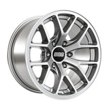 BBS TS-P 17x9in - 6x139.7 - 106.1 CB - ET0 - Satin Silver Wheel