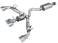 Load image into Gallery viewer, AWE 23-24 Toyota GR Corolla Touring Edition Catback Exhaust - Chrome Silver Tips