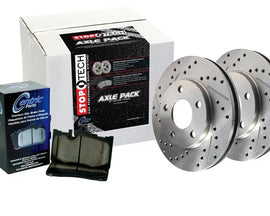 Sport Axle Pack Drilled Rotor, Front