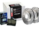 Sport Axle Pack, Drilled & Slotted, 4 Wheel