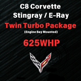 C8 Corvette Stingray/ E-Ray Twin Turbo Package(625WHP)
