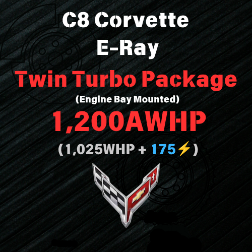 C8 Corvette E-Ray Twin Turbo Package(1,200AWHP)