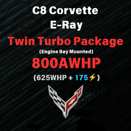 C8 Corvette E-Ray Twin Turbo Package(800AWHP)