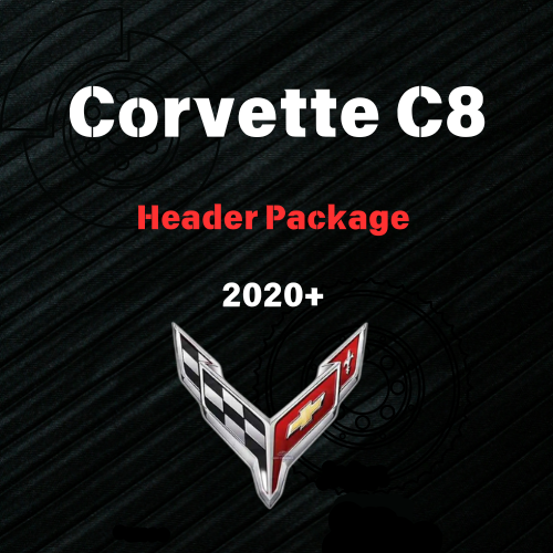 Corvette C8 Header Package