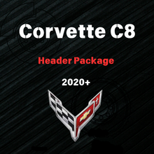 Load image into Gallery viewer, Corvette C8 Header Package