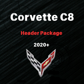 Corvette C8 Header Package