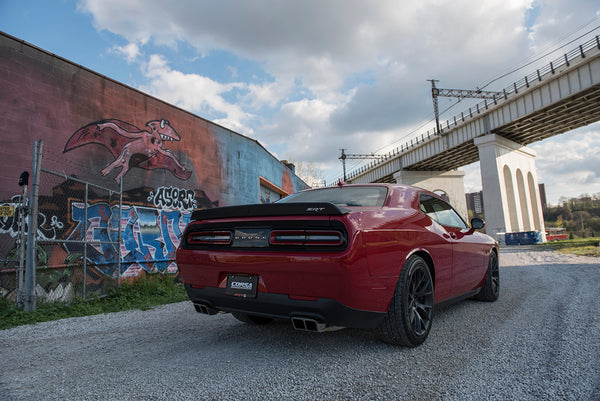 Corsa 2015-2023 Dodge Challenger 6.2L/6.4L Xtreme Valved 2.75in Cat-Back Dual Rear Exit GTX2 Tip