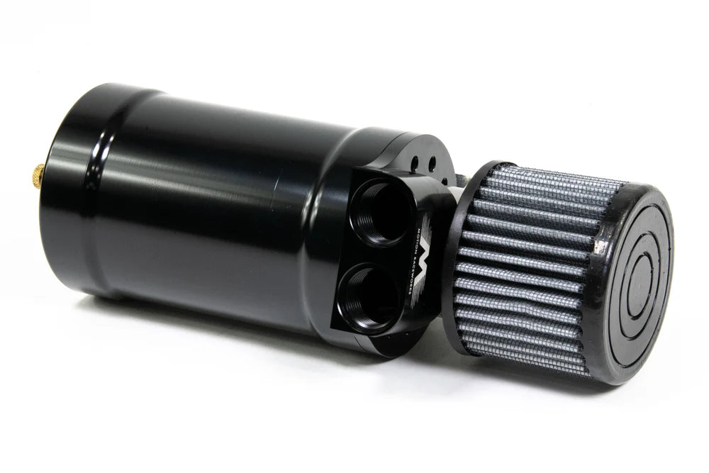 Motion Raceworks Top Loader Billet Catch Can Gen 1/2 Coyote Kit