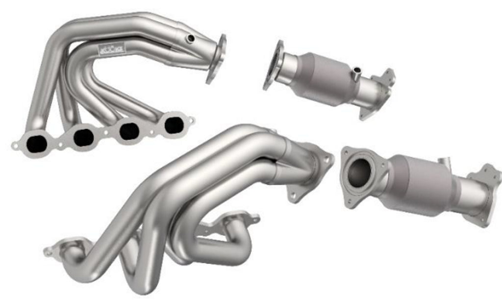 Kooks 20-24 Chevrolet Corvette Stingray 6.2L V8 High Output Green 3in Catted Connecting Pipes