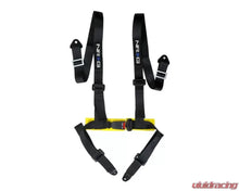 Load image into Gallery viewer, 4 Point Seat Belt Harness / Buckle Lock- Black