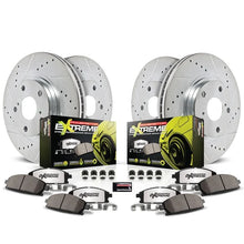 Load image into Gallery viewer, Power Stop 05-07 Cadillac XLR Front &amp; Rear Z26 Street Warrior Brake Kit