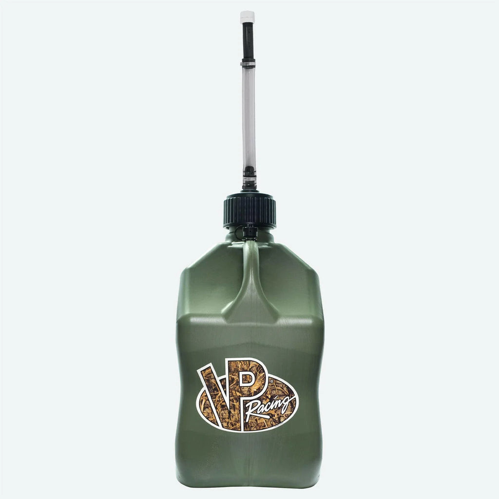 5.5 Gallon Utility Jug w/ Deluxe Hose - 5.5-Gal Sq. Motorsport Container