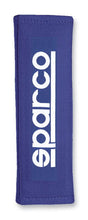 Load image into Gallery viewer, Sparco Belt Pad 3In Blue Racing