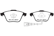 Load image into Gallery viewer, EBC 08-11 Volkswagen CC 3.6 Redstuff Front Brake Pads