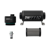 DeatschWerks DWFFR-X 110mm Billet Fuel Filter Regulator - 10 Micron
