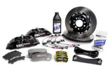 EBC Racing 23-24 Toyota GR Corolla 1.6T Black Apollo-6 Calipers 355mm Rotors Front Big Brake Kit