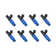 Load image into Gallery viewer, Injector Dynamics 1050cc High Impedance Injector - 60mm Length - 14mm Blue Bottom - Set of 8