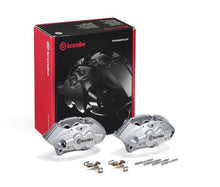 Load image into Gallery viewer, Brembo OE BMW 16-21 M2/17-18 M3/17-20 M4/14-16 M235i Hydraulic Front X-Style Brake Calipers - Silver