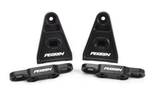 Load image into Gallery viewer, PERRIN 15+ Subaru WRX/STI High-Lift Hood Brackets (Black)