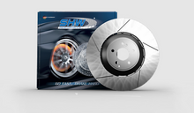 Load image into Gallery viewer, SHW 13-16 Porsche Panamera GTS w/o Ceramics Right Front Slotted Lightweight Brake Rotor (298615302C)