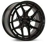 Vossen HFX-1 18x9 - 8x180 - ET18 - Deep Face - 124.3 - Gloss Black Wheel