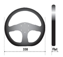 Load image into Gallery viewer, Sparco Steering Wheel Ring L360 Leather Black
