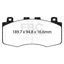 Load image into Gallery viewer, EBC 2018+ Jeep Grand Cherokee Trackhawk Yellowstuff Front Brake Pads