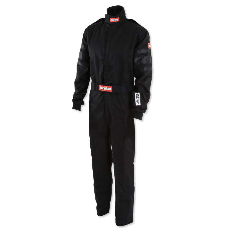 RaceQuip Black SFI-1 1-L Suit - XL