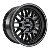BBS TS-C 18x9in - 6x139.7 - 106.1 CB - ET0 - Satin Black Wheel