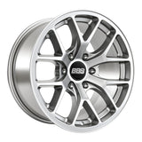 BBS TS-P 18x9in - 6x139.7 - 106.1 CB - ET0 - Satin Silver Wheel