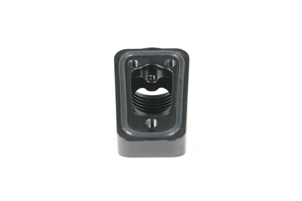 Motion Raceworks Billet Valve Cover Breathers Black Anodized (Pair)
