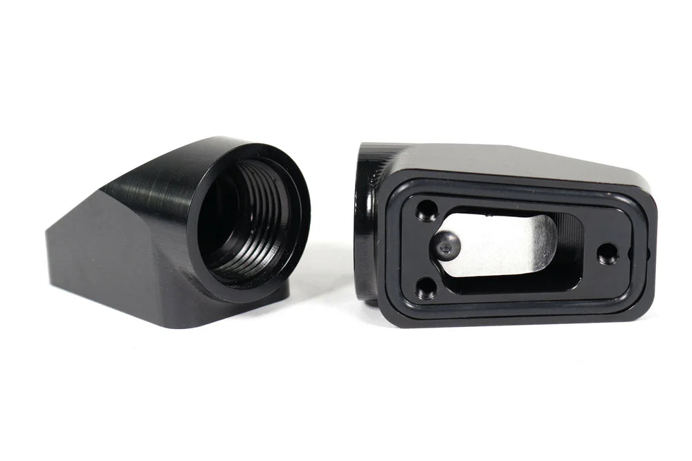 Motion Raceworks Billet Valve Cover Breathers Black Anodized (Pair)