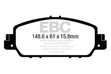 Load image into Gallery viewer, EBC 13+ Honda Accord Coupe 2.4 EX Yellowstuff Front Brake Pads
