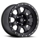 Raceline 929B Avenger 17x9in / 8x165.1 BP / -12mm Offset / 130.81mm Bore - Satin Black Wheel