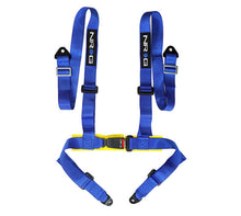 Load image into Gallery viewer, NRG 4 Point Seat Belt Harness / Buckle Lock- Blue