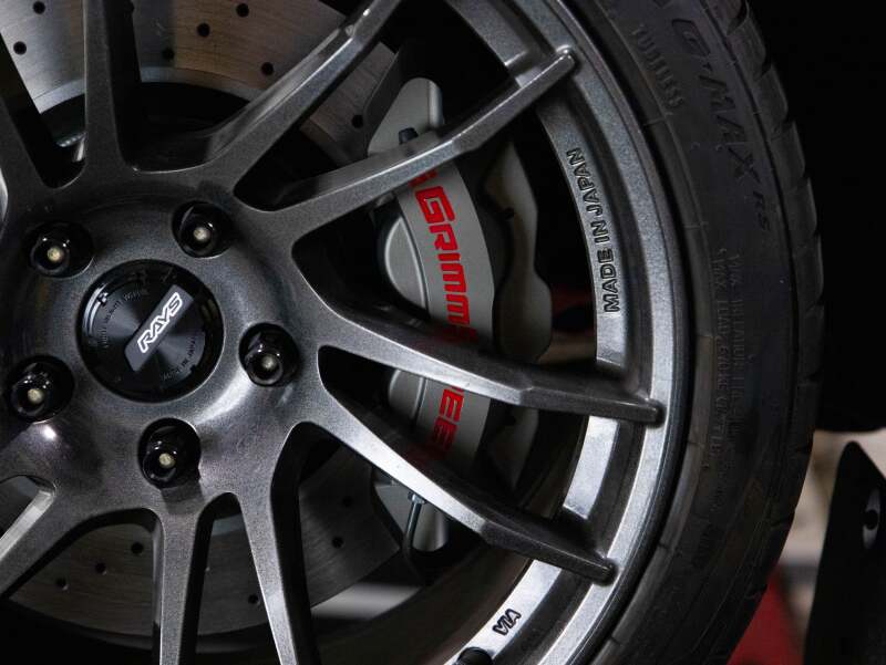 GrimmSpeed 13-25 Subaru BRZ/Toyota 86 Grey 4-Piston Brake Caliper Kit (For 326mm Rotor)